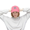 Unisex Distressed Cap - 'Never Waver' Casual Hat for Everyday Style