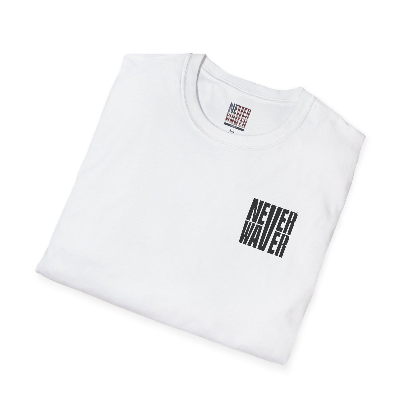 Never Waver PAPA Because Grandpa Is For Old Guys  Unisex Softstyle T-Shirt - Never Waver