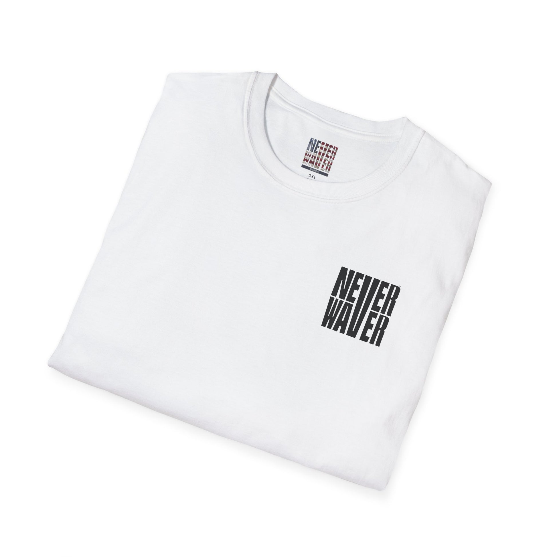 Never Waver PAPA Because Grandpa Is For Old Guys  Unisex Softstyle T-Shirt - Never Waver