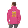 Los Angeles Fans Never Waver w Leopard Football Unisex Heavy Blend™ Hooded Sweatshirt - Cozy, Motivational Apparel for Everyday Wear