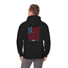 Patriotic Unisex Heavy Blend Hoodie - Never Waver Design - Never Waver