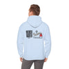 Unisex Heavy Blend™ Hooded Sweatshirt - "Never Waver I'll Bring The Trouble" Inspirational Hoodie - Never Waver