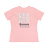 Never Waver” Jesus bold, eye-catching design that reflects a steadfast faith and confidence in Christ. Women's Cotton Tee - Never Waver