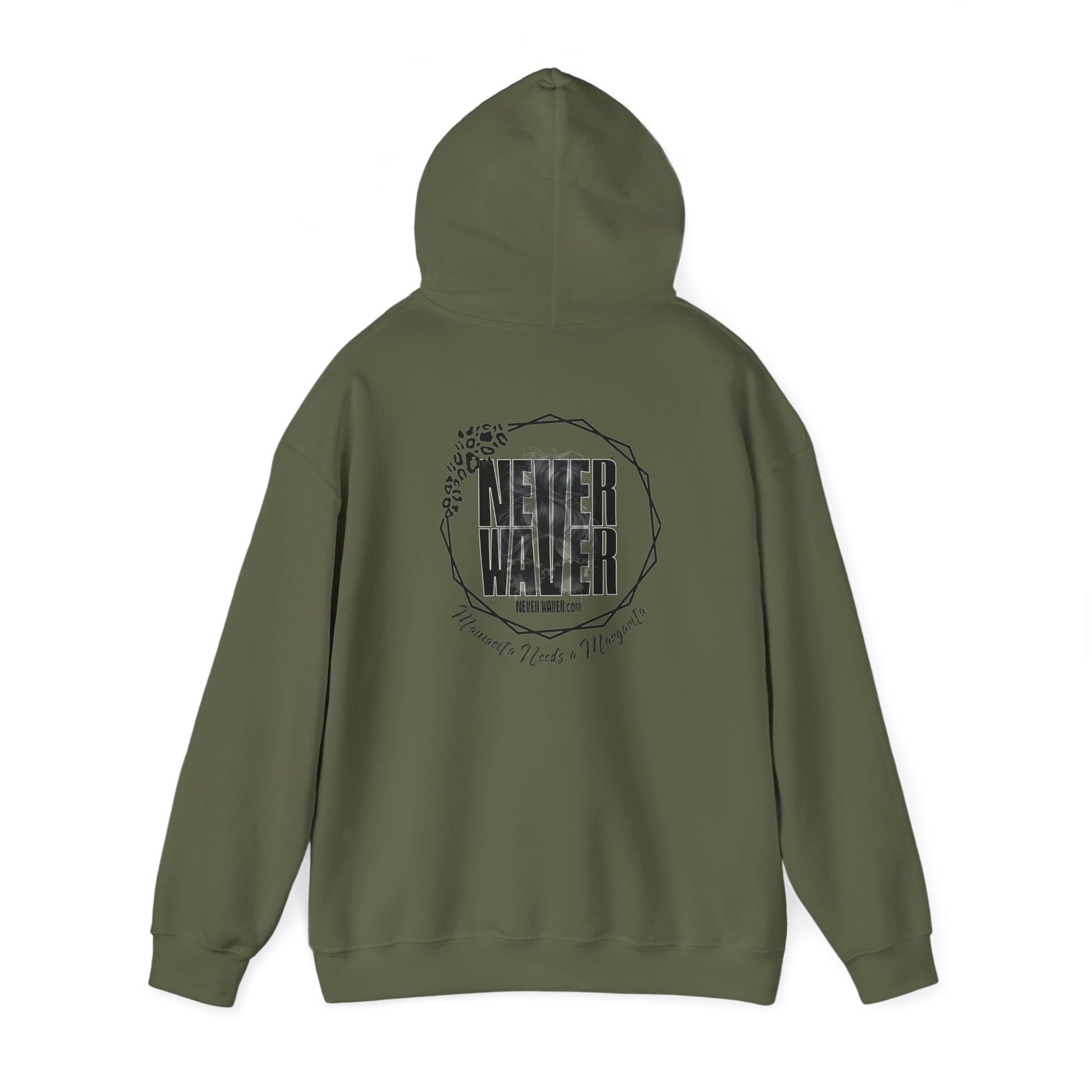 Unisex Heavy Blend™ Hoodie - 'Never Waver Mamacita Needs a Margarita' - Never Waver