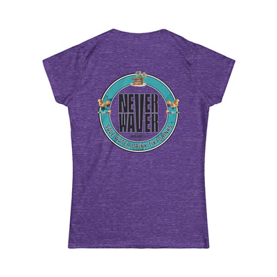 Never Waver Save Water Drink Tiki Drinks Women's Soft Style Tee - - Never Waver