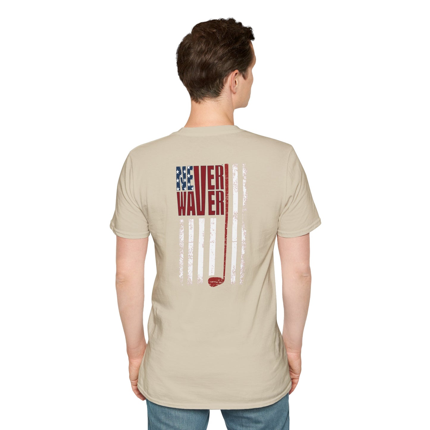 Never Waver Golf Unisex Soft style T-Shirt - Never Waver