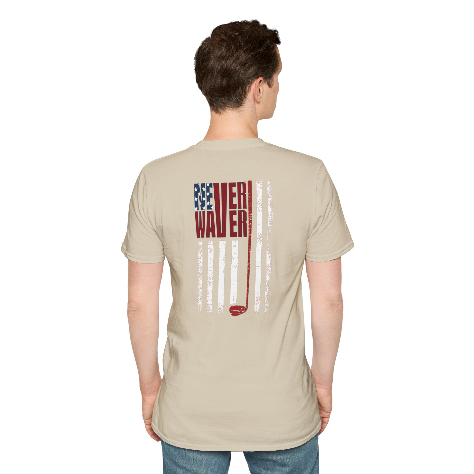 Never Waver Golf Unisex Soft style T-Shirt - Never Waver