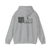 Unisex Heavy Blend™ Hooded Sweatshirt - "Never Waver I'll Bring The Crazy" Inspirational Hoodie - Never Waver