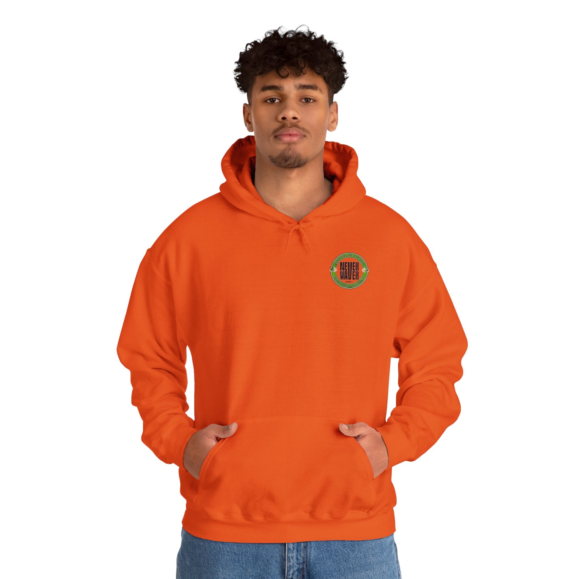 Unisex Heavy Blend™ Hooded Sweatshirt - 'Never Waver Hangovers Are Temporary Drunk Stories Are Forever - Never Waver