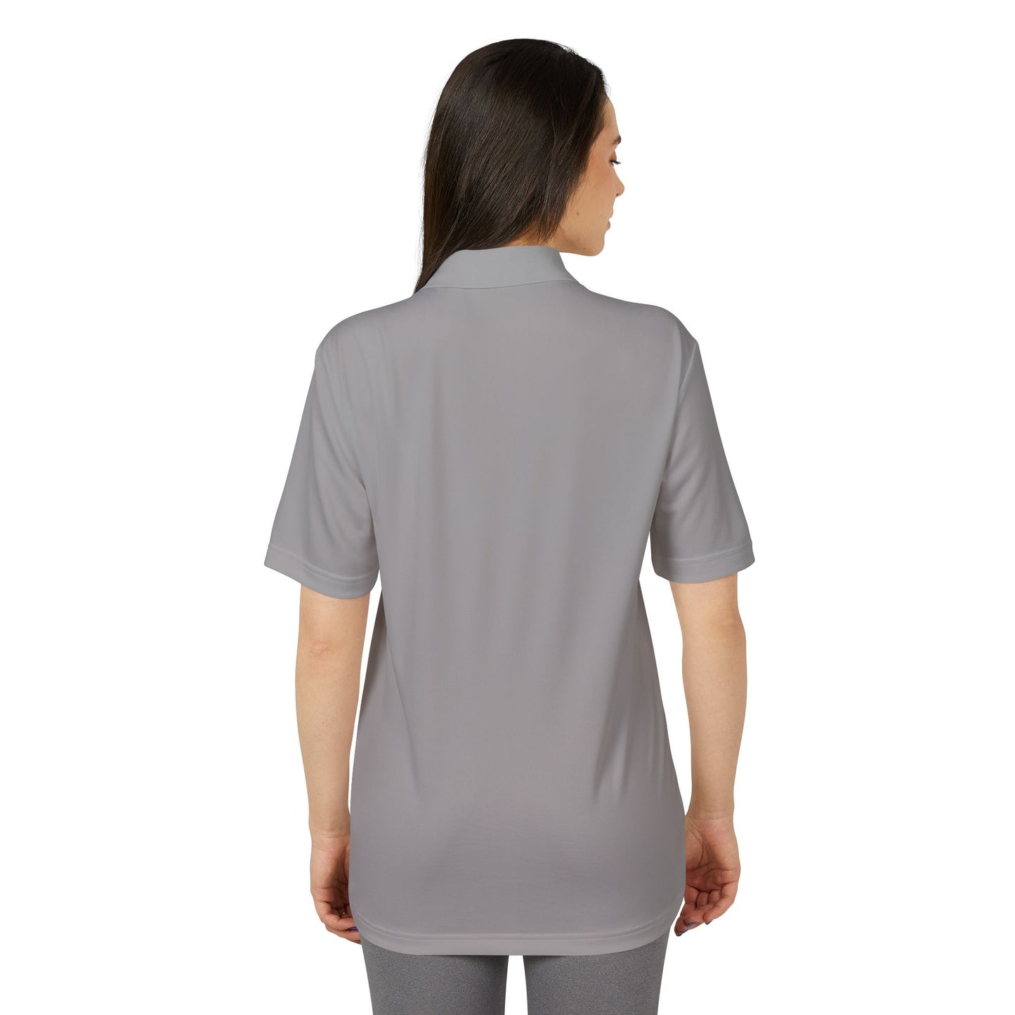 Never Waver Embroidered adidas Unisex Performance Polo - Never Waver