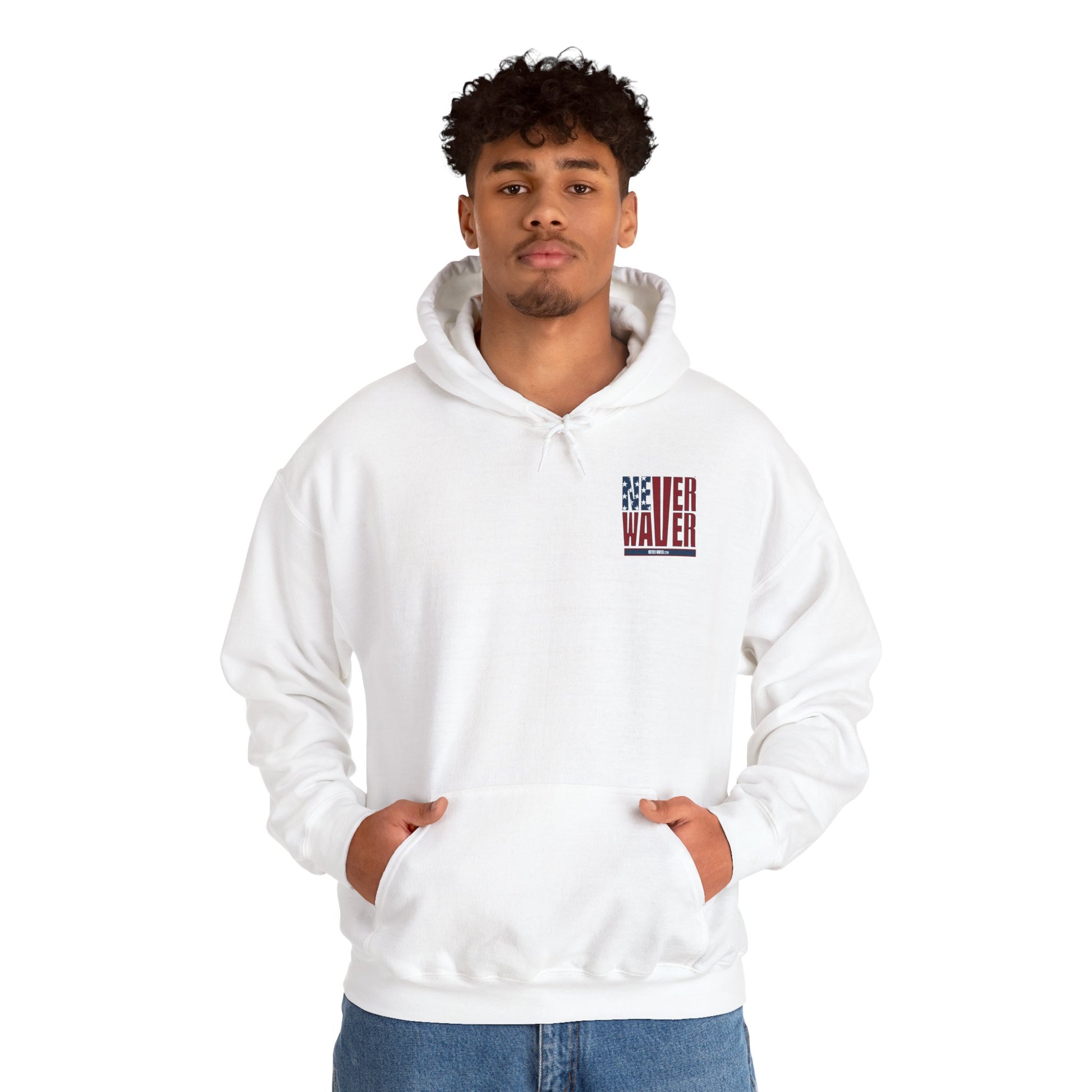 Never Waver Golf Hoodie - Unisex Heavy Blend™ Sweatshirt - Never Waver
