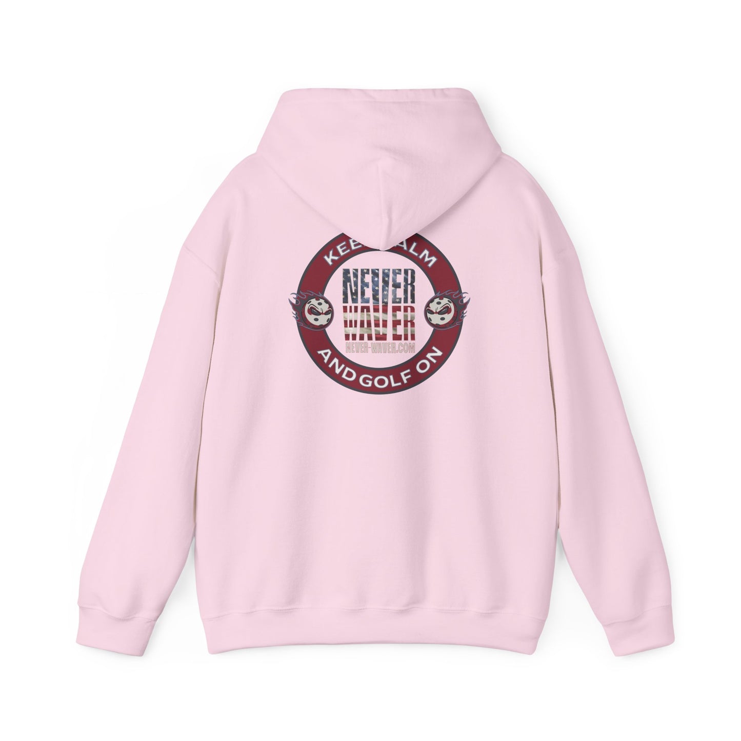 Never Waver Golf Hoodie - Unisex Heavy Blend™ Sweatshirt - Never Waver