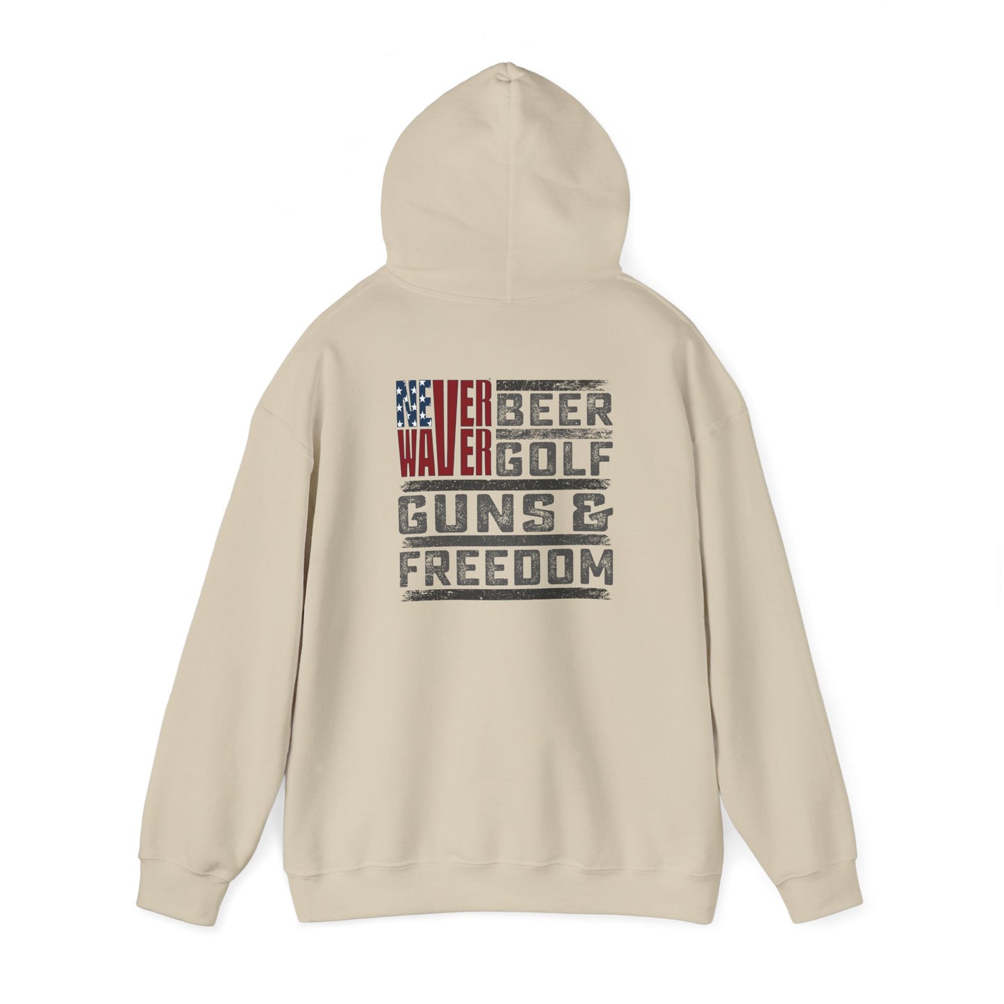 Never Waver Golf Hoodie - Unisex Heavy Blend™ Sweatshirt - Never Waver