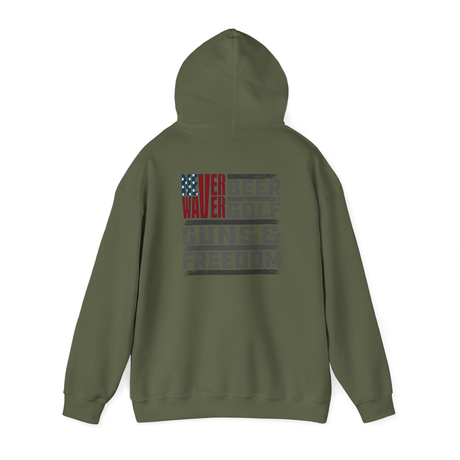 Never Waver Golf Hoodie - Unisex Heavy Blend™ Sweatshirt - Never Waver