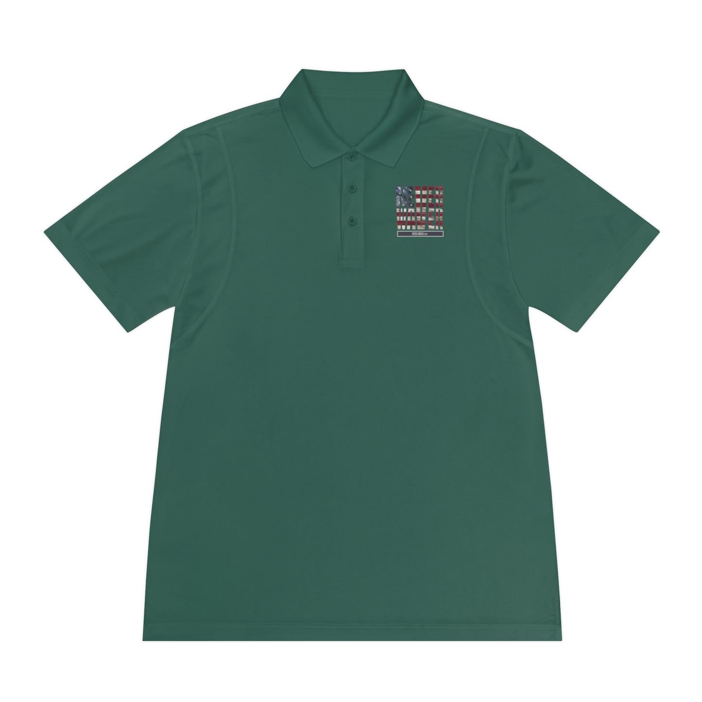 Never Waver Men's Sport Polo Shirt - Never Waver