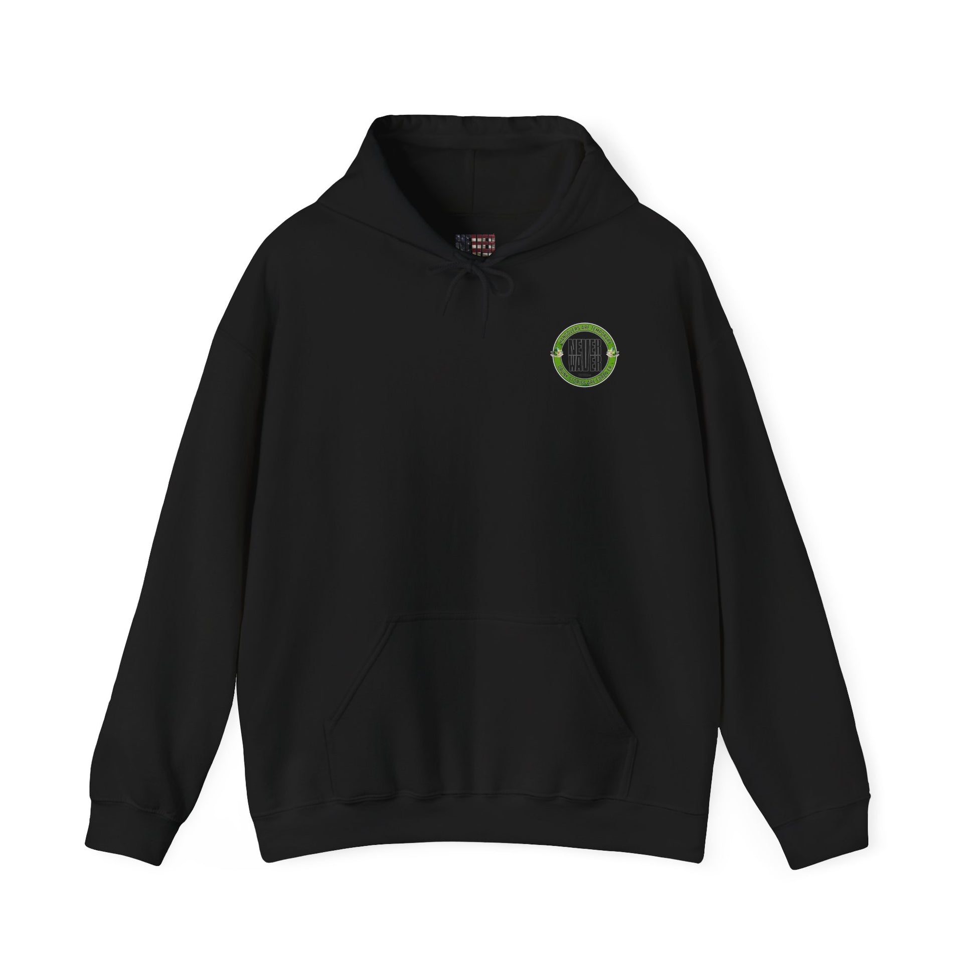 Unisex Heavy Blend™ Hooded Sweatshirt - 'Never Waver Hangovers Are Temporary Drunk Stories Are Forever - Never Waver