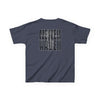 Kids Tee Never Waver” Jesus t-shirt might feature a bold, eye-catching design that reflects a steadfast faith and confidence in Christ.  - Never Waver