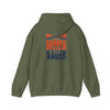 Unisex Heavy Blend™ Hooded Sweatshirt - Denver Fans Never Waver W Leopard Football Motivation - Never Waver