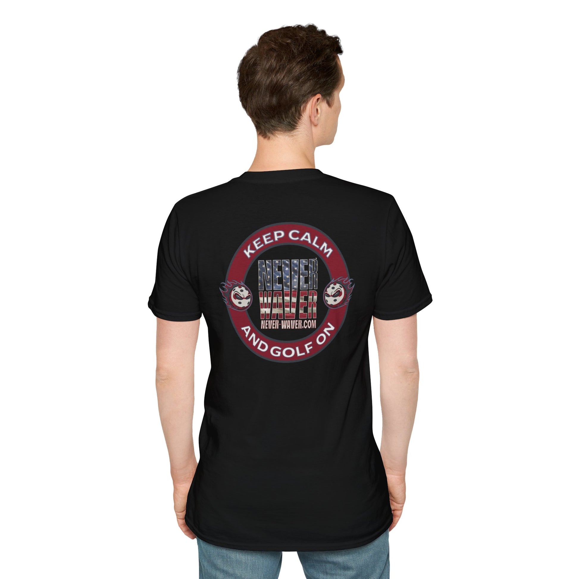 Never Waver Golf Unisex Soft style T-Shirt - Never Waver