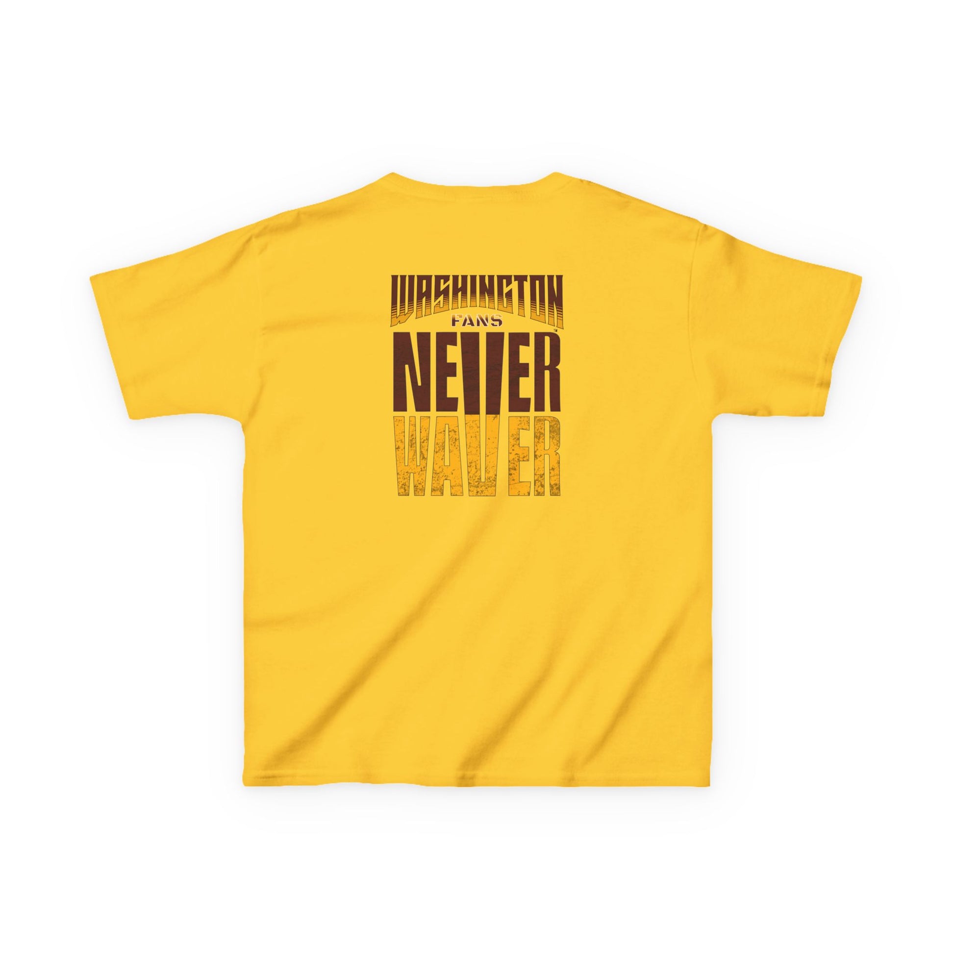 Washington Fans Never Waver Kids Heavy Cotton™ Tee - Never Waver