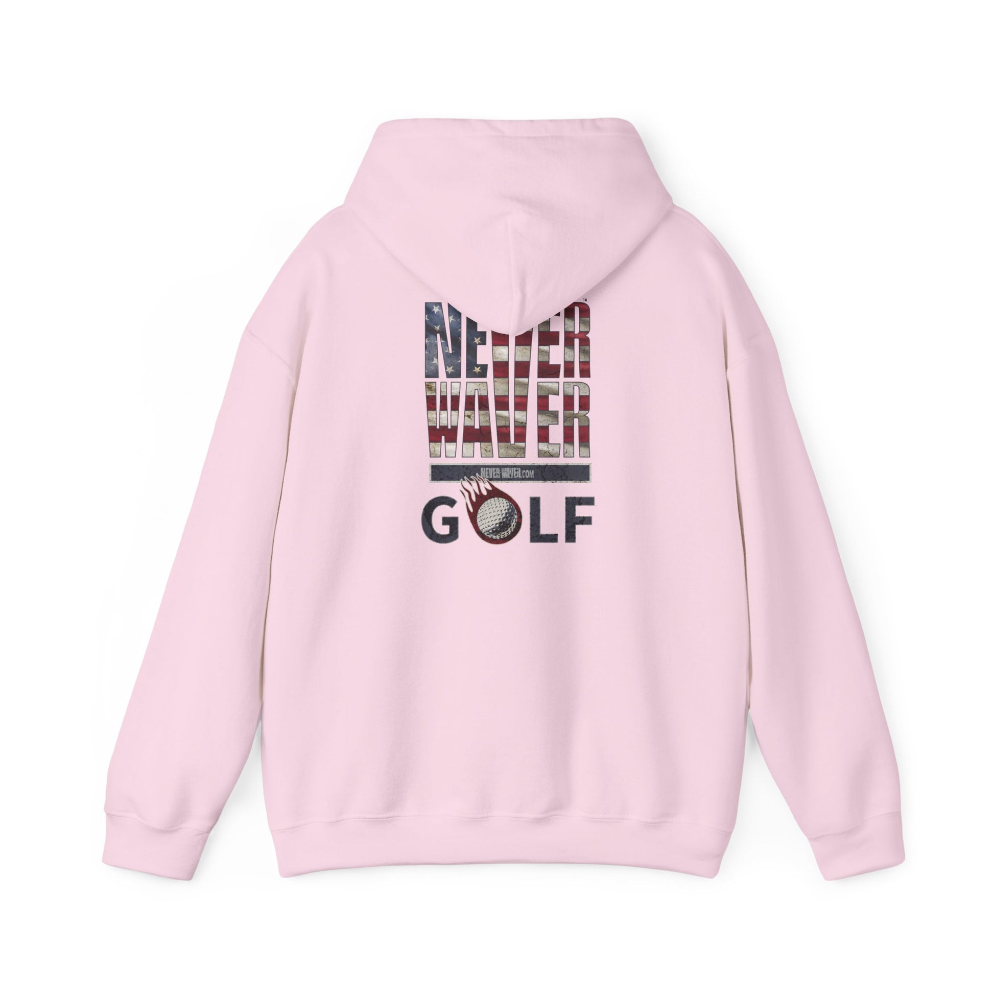 Never Waver Golf Hoodie - Unisex Heavy Blend™ Sweatshirt - Never Waver