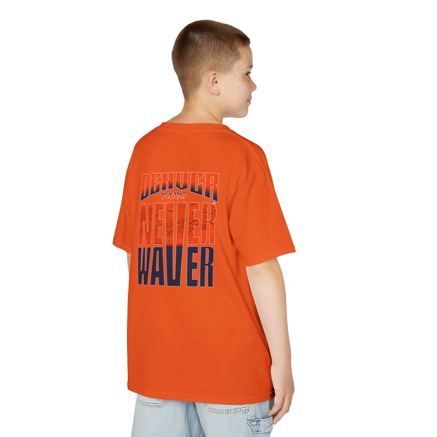 Denver Fans Never Waver Kids Heavy Cotton™ Tee - Never Waver