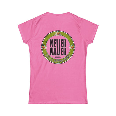 Never Waver Tequila, Tacos, And Friends Women's Soft Style Tee - - Never Waver