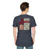 Never Waver Husband Daddy Protector Hero Unisex Softstyle T-Shirt - Never Waver