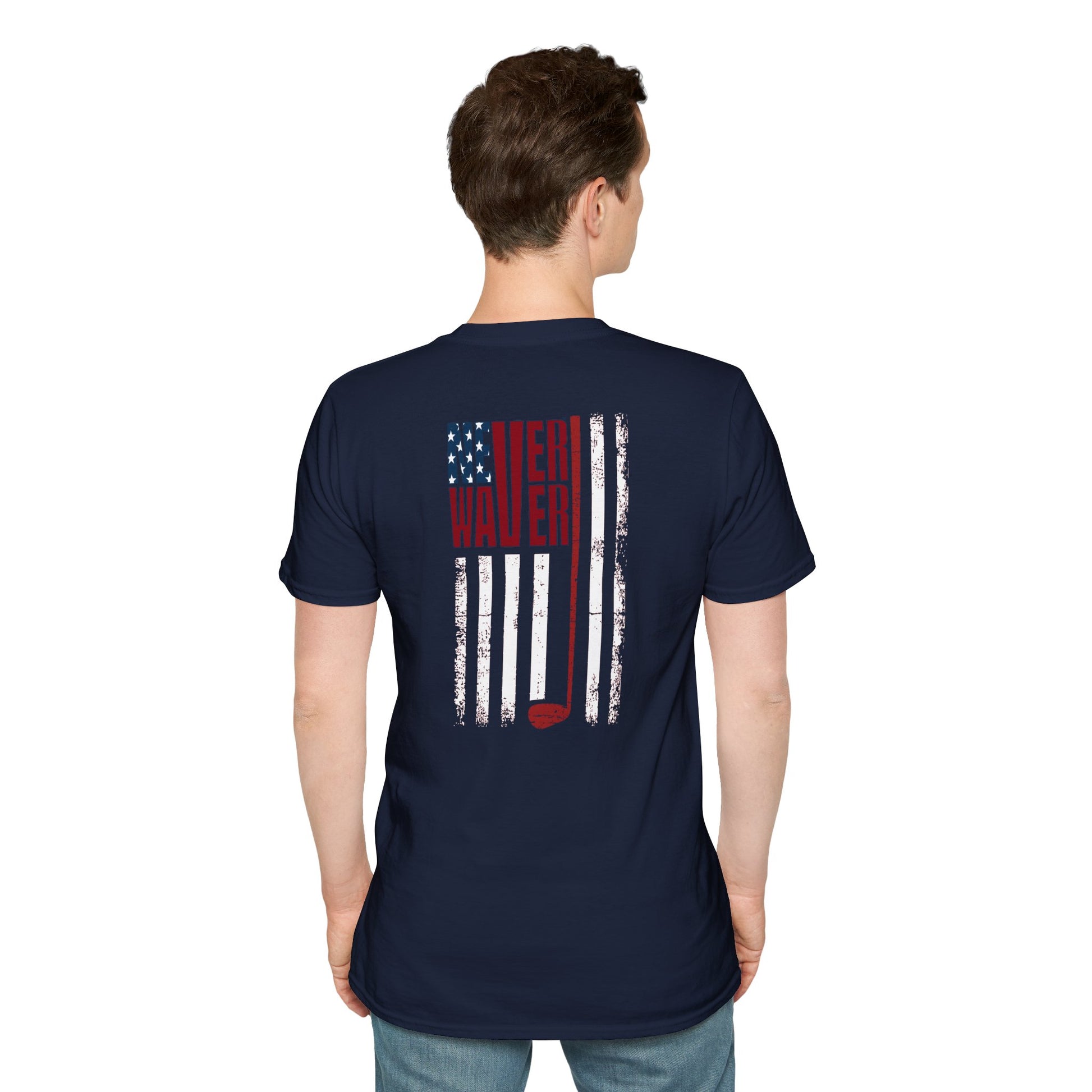 Never Waver Golf Unisex Soft style T-Shirt - Never Waver