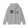 Unisex Heavy Blend™ Hooded Sweatshirt - "Never Waver I'll Bring The Trouble" Inspirational Hoodie - Never Waver