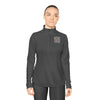Never Waver Leopard Ladies Quarter-Zip Pullover - Never Waver