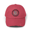 Distressed Cap - Never Waver Remember Who The  F@{k You Are -Statement Hat for Everyday Style - Never Waver