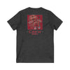 Unisex V-Neck Tee - Never Waver Inspirational Crew T-Shirt - Never Waver