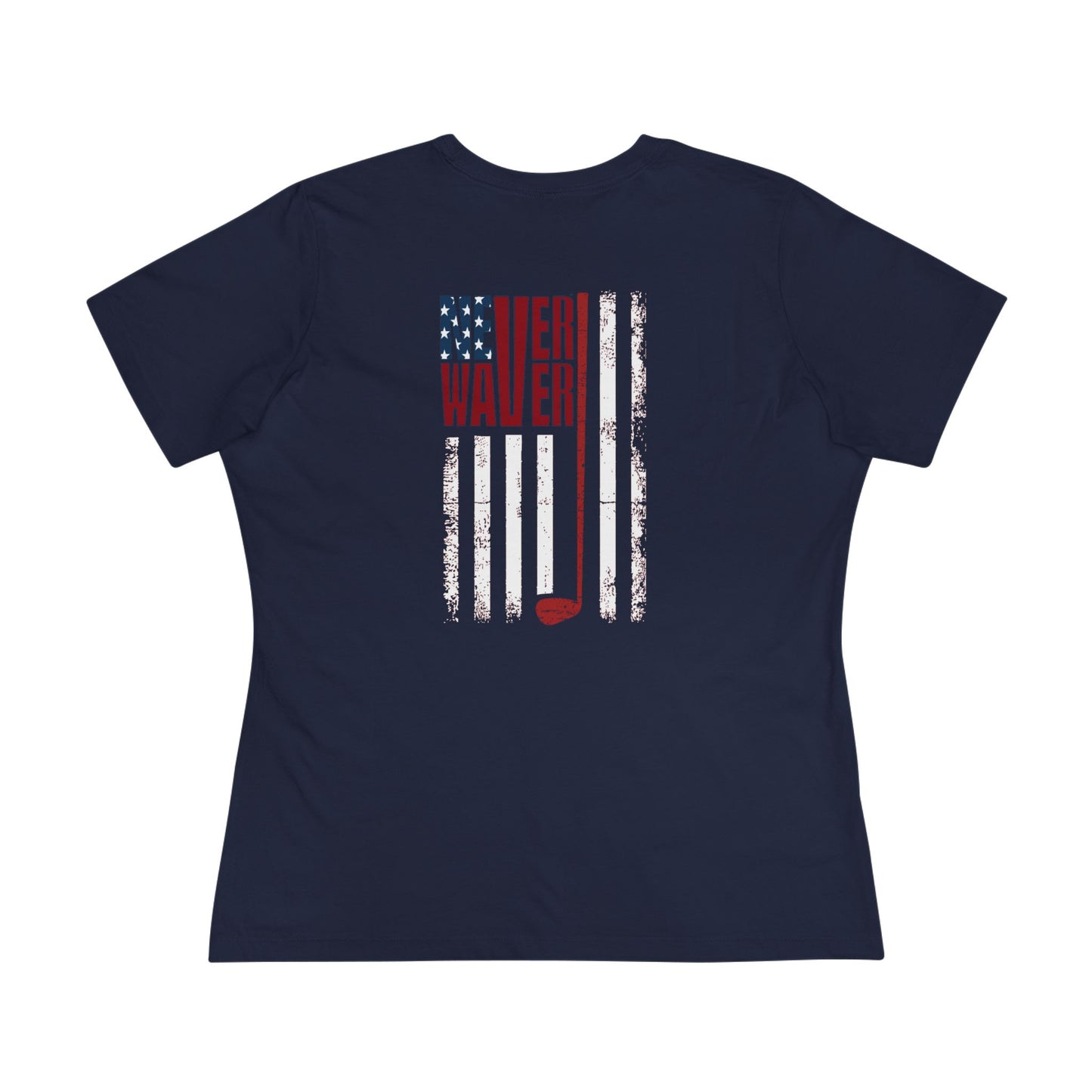 Never Waver Golf Women's Cotton Tee - Never Waver