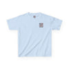 Patriotic Kids Heavy Cotton Tee - 'America Never Waver' USA Graphic Tee - Never Waver
