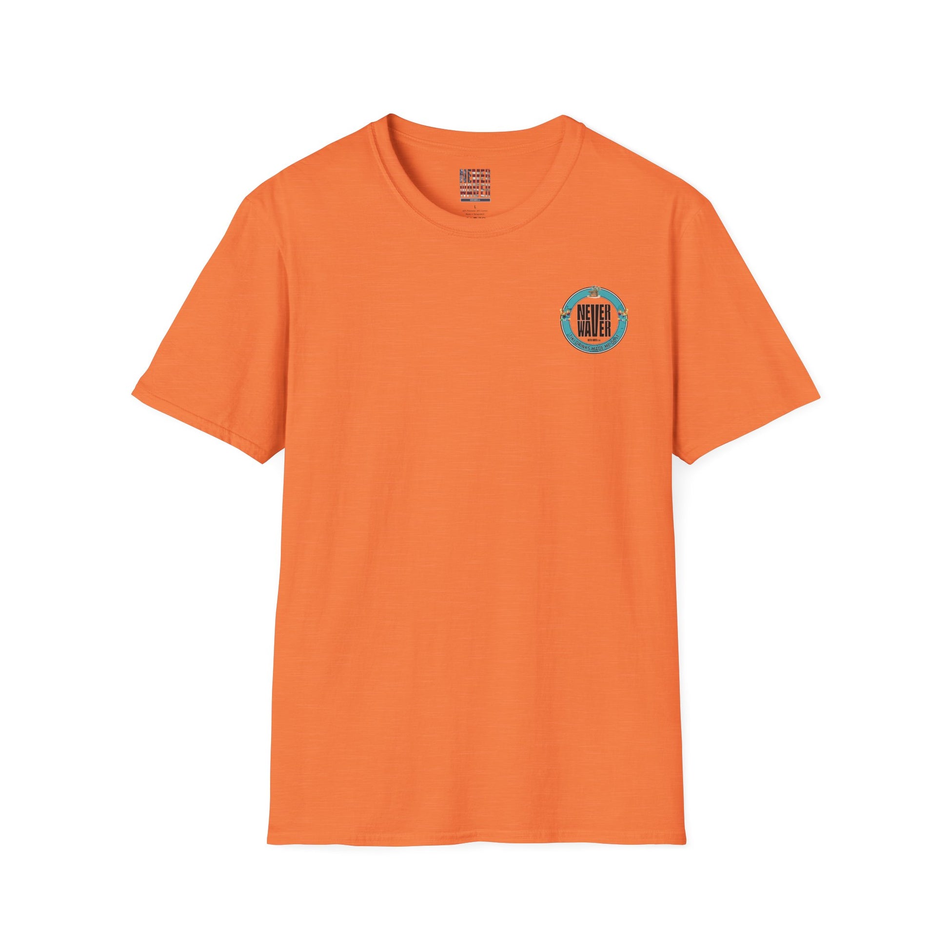 Never Waver Tiki Drinks Made Me Do It? Unisex Soft style T-Shirt - Never Waver