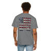 Never Waver Unisex Garment-Dyed T-Shirt - Patriotic Graphic Tee - Never Waver