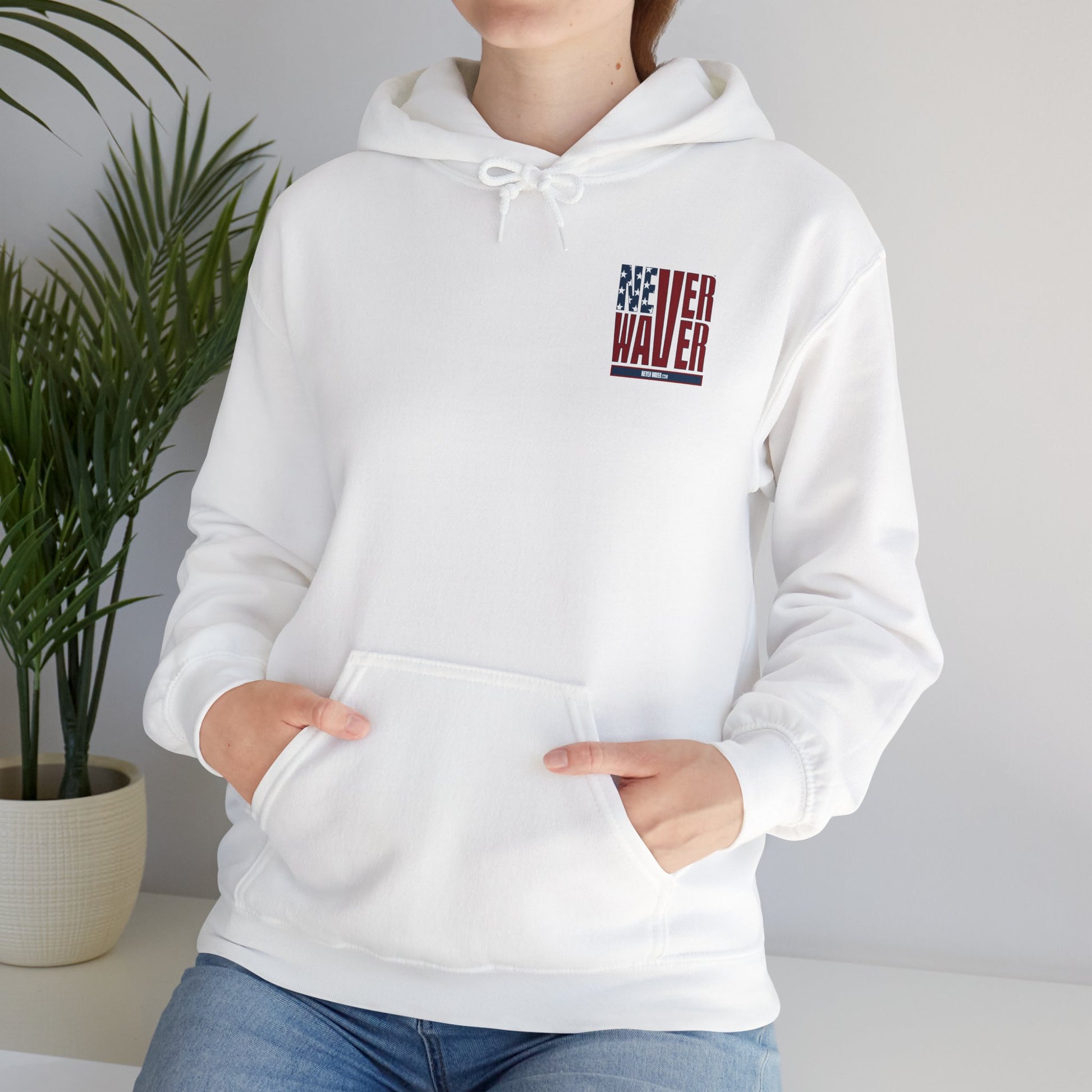 Never Waver Golf Hoodie - Unisex Heavy Blend™ Sweatshirt - Never Waver