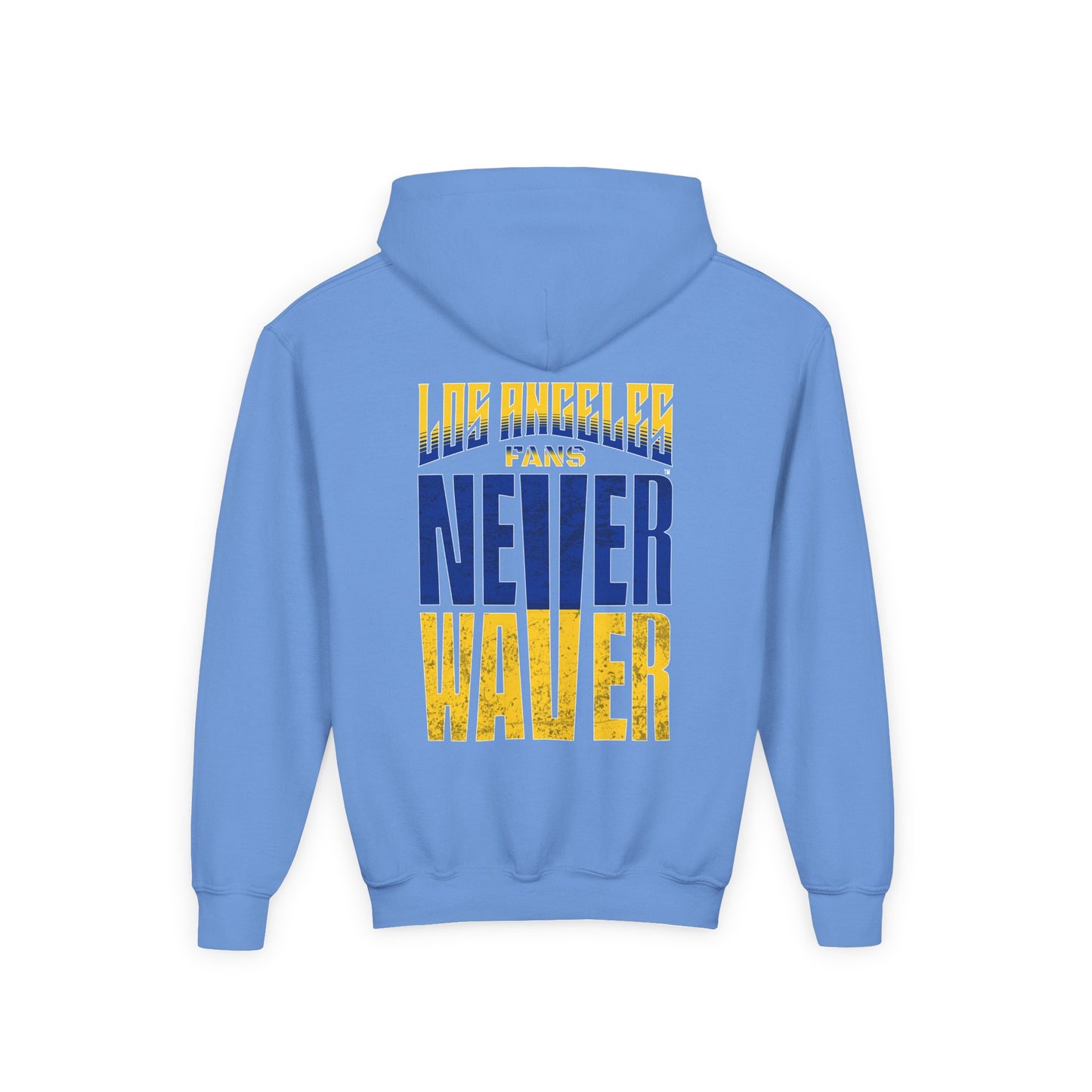 Los Angeles  Fans Never Waver Youth Heavy Blend Hooded Sweatshirt
