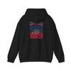 Unisex Heavy Blend™ Hooded Sweatshirt - New England Fans Never Waver w Leopard football - Never Waver