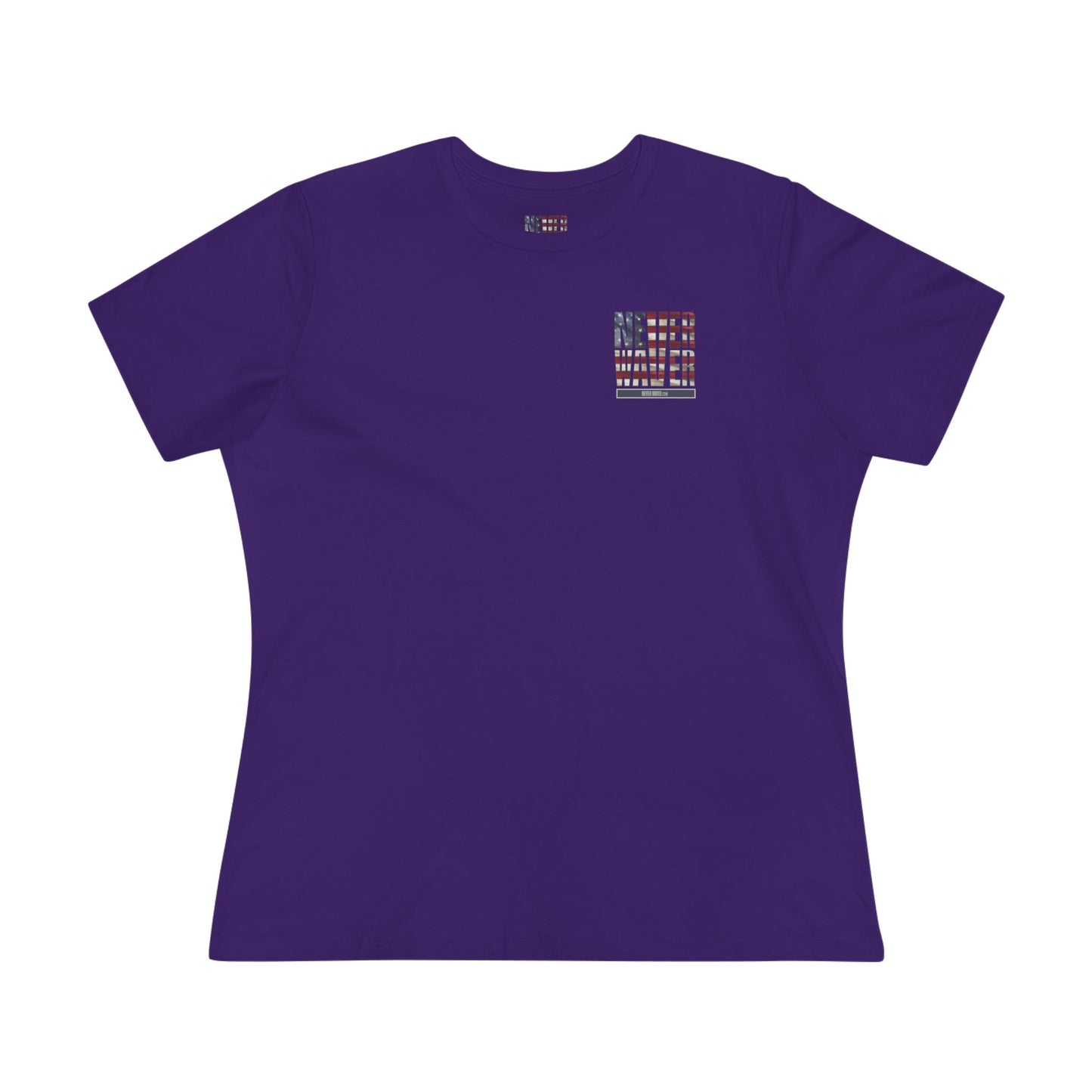 Never Waver Golf Women's Cotton Tee - Never Waver