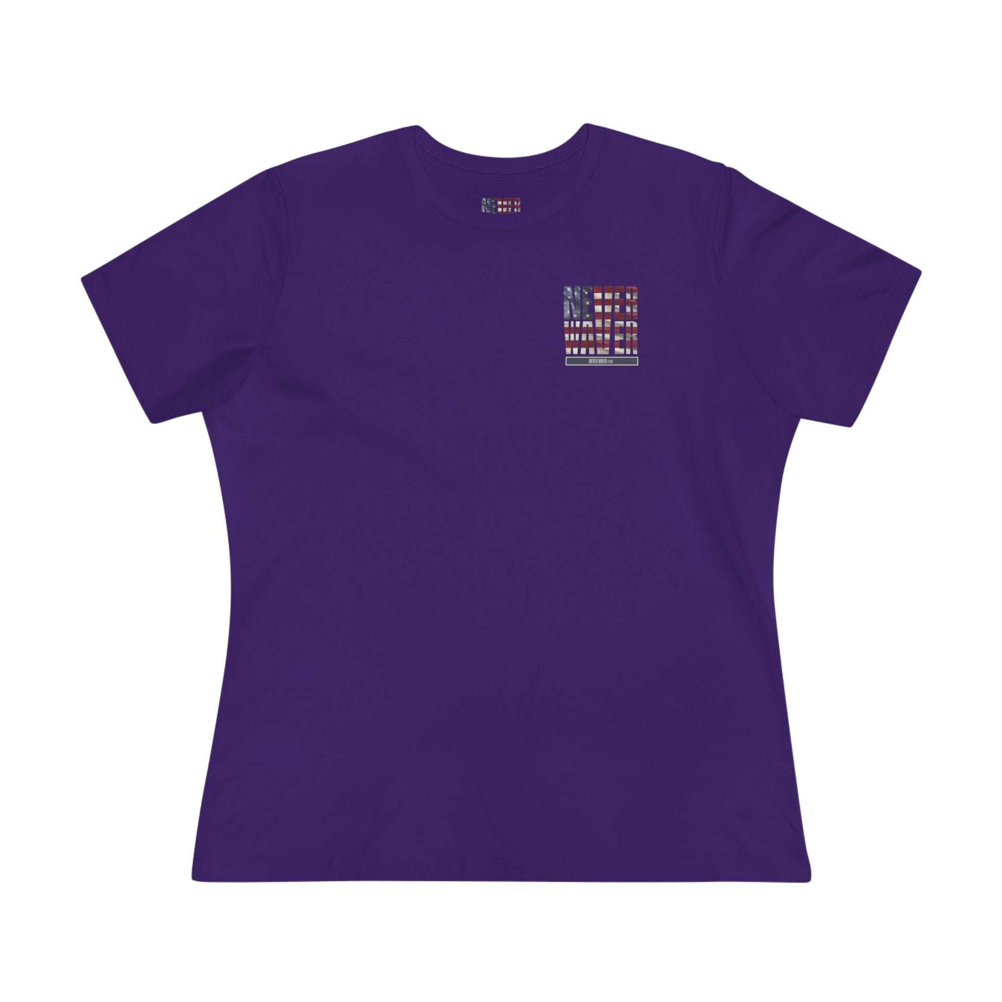Never Waver Golf Women's Cotton Tee - Never Waver
