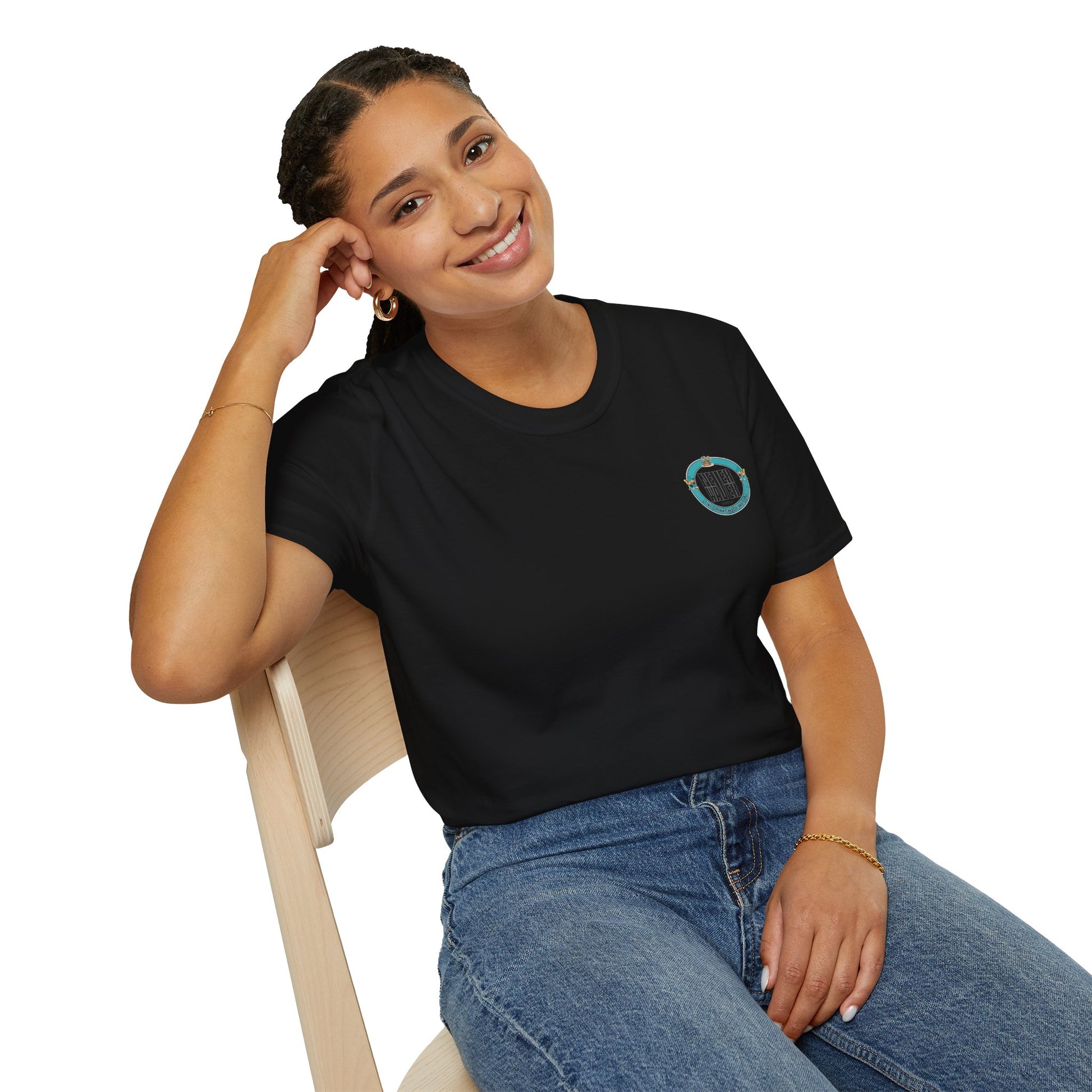 Never Waver Tiki Drinks Made Me Do It? Unisex Soft style T-Shirt - Never Waver