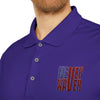 Never Waver Embroidered adidas Unisex Performance Polo - Never Waver