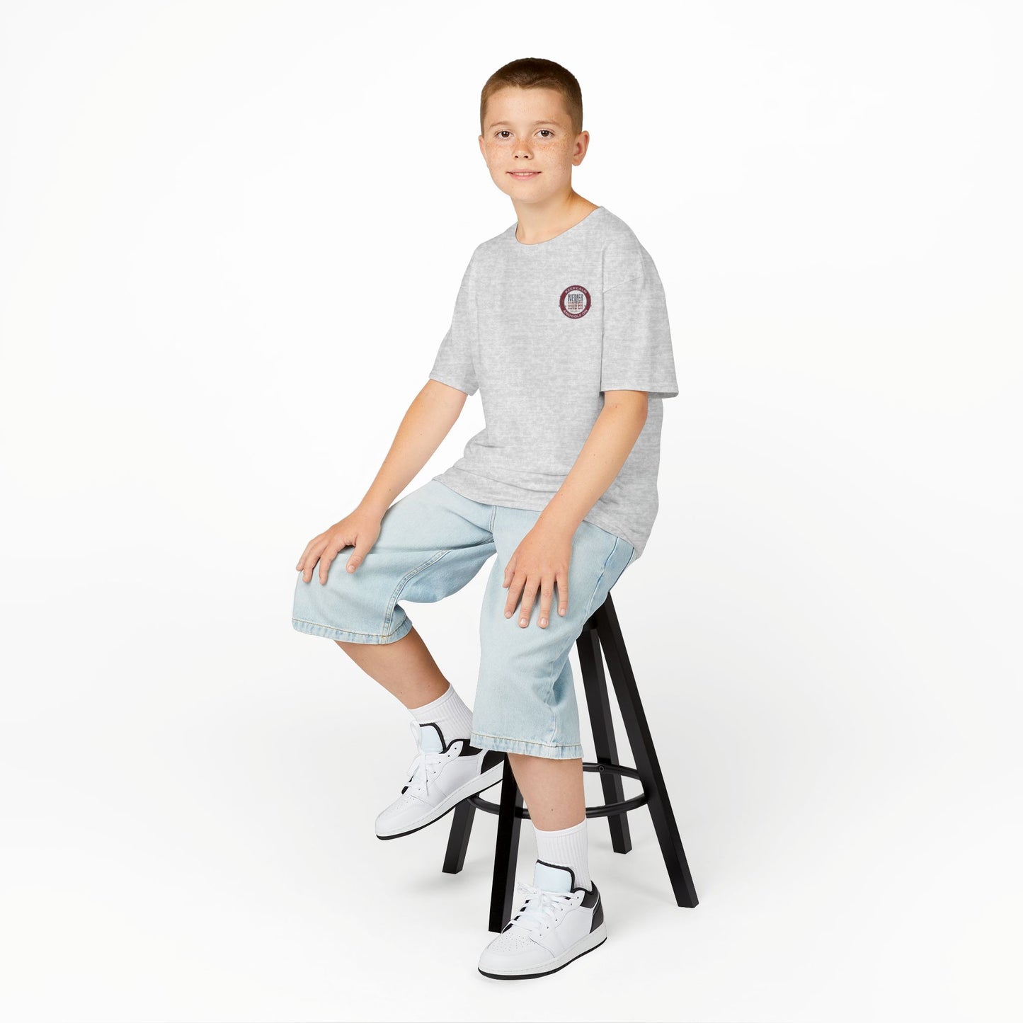 Kids Golf Tee - Keep Calm Never Waver and Golf On - Never Waver