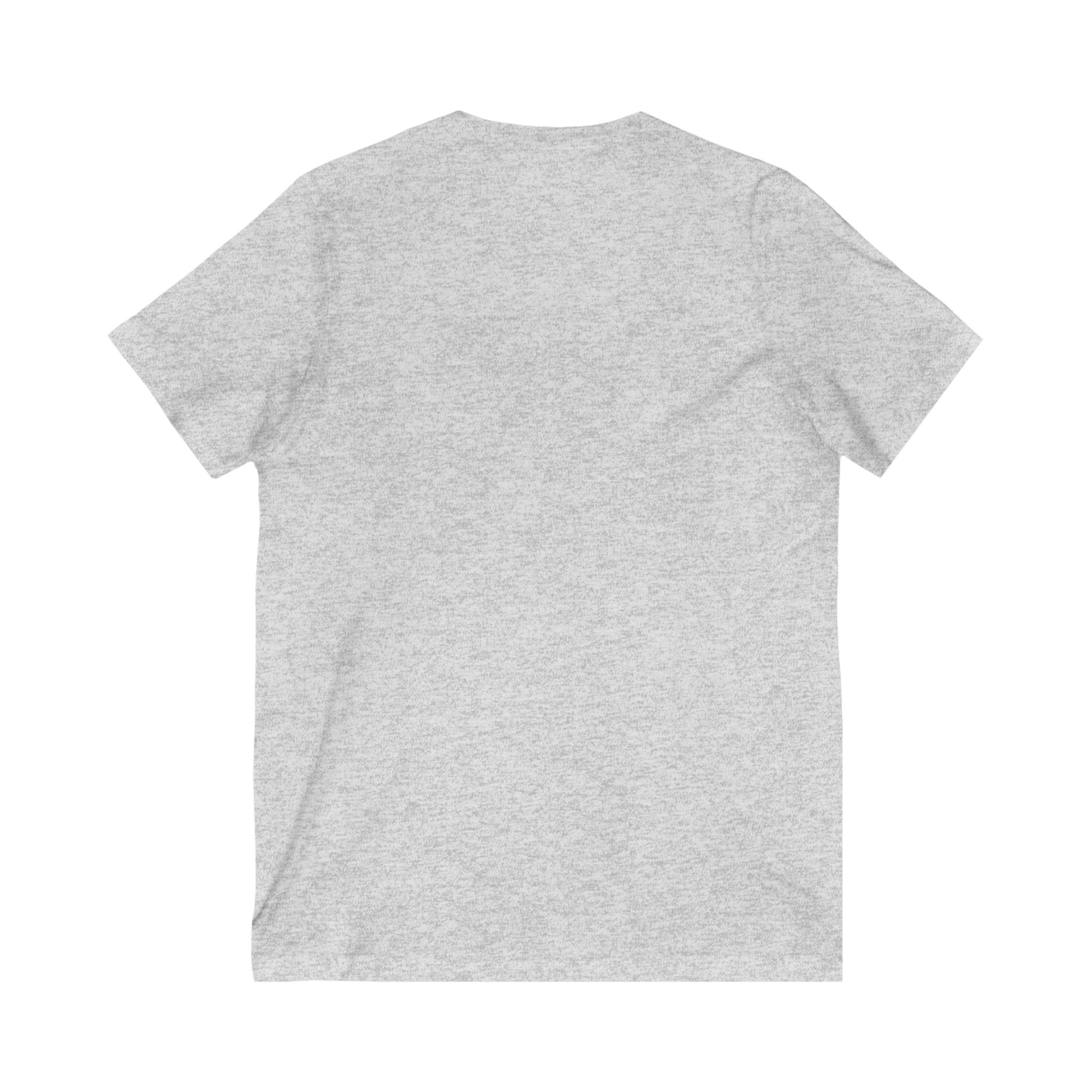 Unisex V-Neck Tee - Never Waver TE: [] TEAMO [X} Tequila T-Shirt - Never Waver