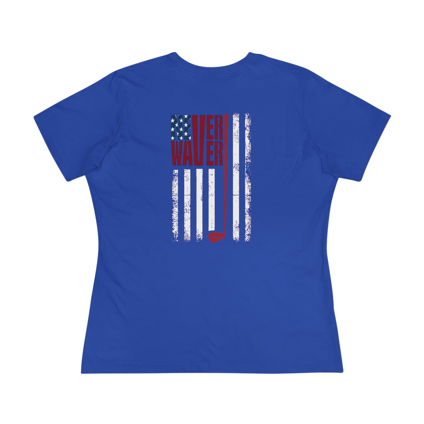Never Waver Golf Women's Cotton Tee - Never Waver