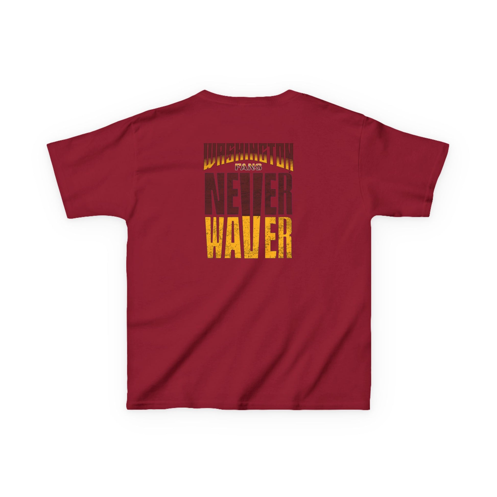 Washington Fans Never Waver Kids Heavy Cotton™ Tee - Never Waver