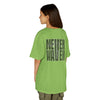 Kids Tee Never Waver” Jesus t-shirt might feature a bold, eye-catching design that reflects a steadfast faith and confidence in Christ.  - Never Waver