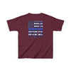 Never Waver Back The Blue  Kids Heavy Cotton™ Tee - Never Waver